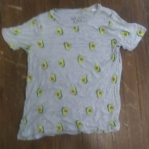 Avacado tee size small